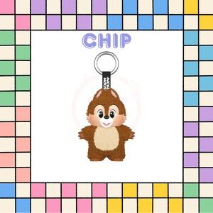 POP MART-MICKEY FAMILY CUTE TOGETHER KEYCHAIN-CHIP
